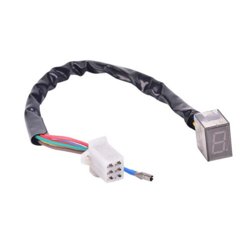 LED Universal Digital Gear Indicator Motorcycle Display Shift Lever Sensor 1