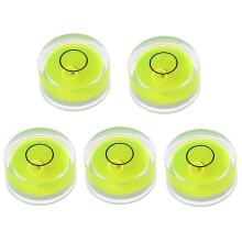 5 Pieces Multifunctional Round Bubble for Tripod Phonograph Turntable Photographic Equipment Easy to Use