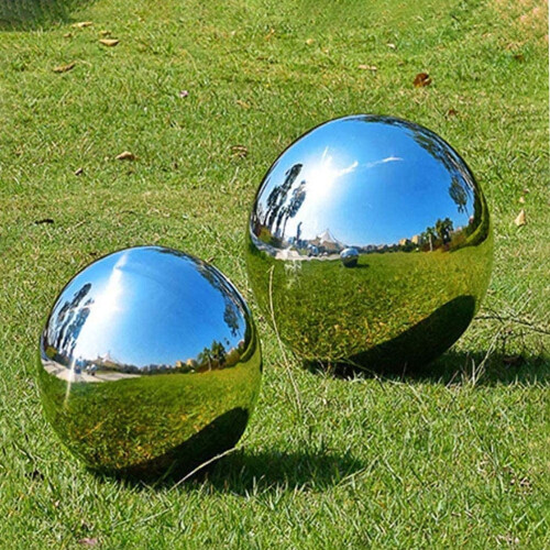 Globo de Jardim Esférico em Aço Inoxidável de 15 cm (6 polegadas) - 1 Peça
