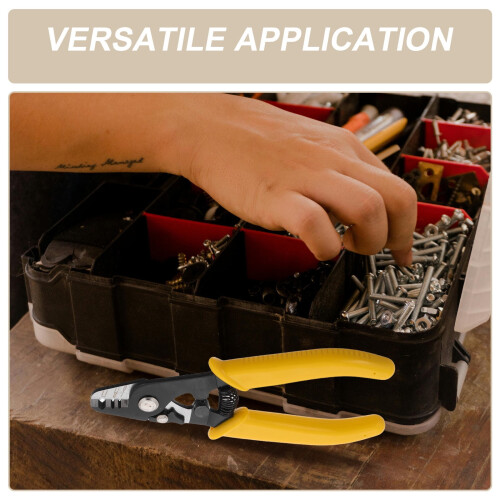 Specialist Fiber Optic Drop Cable Stripping Pliers for Precision Removal 2