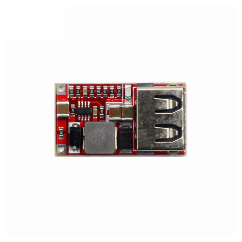DC6-24V12V/24v til 5V USB-udgangsoplader Step Down-strømmodul Mini DC-DC Step Up Boost-modul Strømjusterbar Buck-konverter 2
