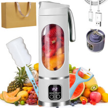 Mixeur-extracteur de jus numérique 450 ml avec écran LED, 12 lames,
