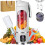 Digital juicerblender 450 ml med 12 rustfrie kniver 1