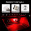 4-pakning USB LED-innvendig billys – isblå 3