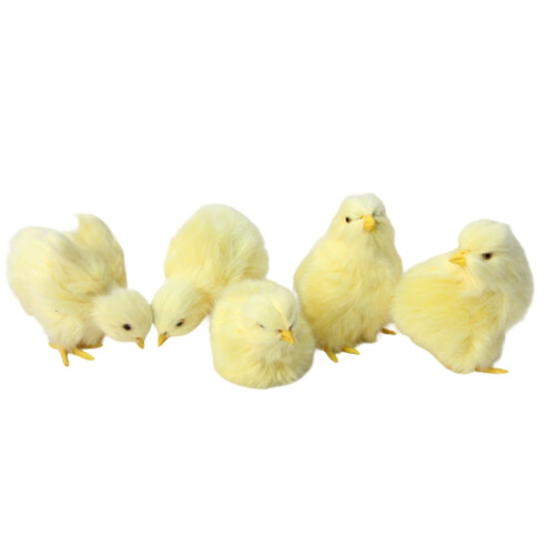 Peluche a forma di pollo, giocattolo di Pasqua per bambini 1