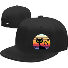 Miesten Snapback-hatut, litteät lierihatut, istuva musta baseball-lippis, viileä hiphop-hattu, miesten kuorma-autolippis