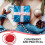 Rood polyester knutsellint – 1 rol 4