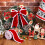Rotes Samt-Weihnachtsband, 2 m, 2,5 Zoll, mit Draht 5