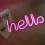 Φως Νυχτός Νέον, LED Πινακίδες Νέον Νυχτός Φως Hello Neon Lights Φώτα Νέον για Παιδικό 3