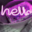 Φως Νυχτός Νέον, LED Πινακίδες Νέον Νυχτός Φως Hello Neon Lights Φώτα Νέον για Παιδικό 6
