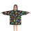 Παιδική Φορετή Κουβέρτα με Κουβέρτα, Oversized Flannel, 6-13 Ετών 1
