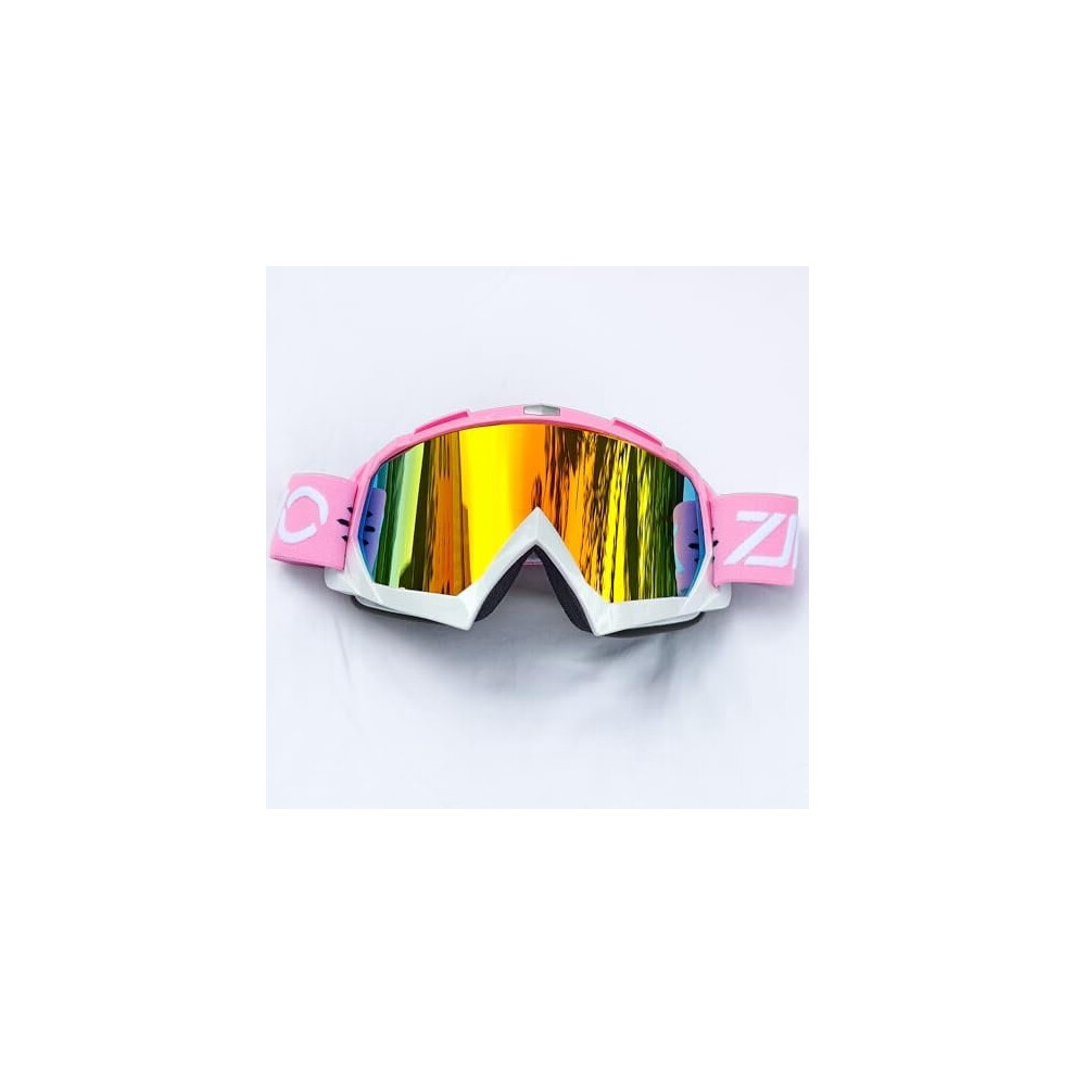 Atv/Mx/Dirt Bike Goggles For Adults & Youth Â Windproof, Dustproof, Scratch-Resistant | Compatible With Off-Road Riding 9422877862092