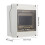 Circuit Breaker Box Plastic White Waterproof 1Pack 2