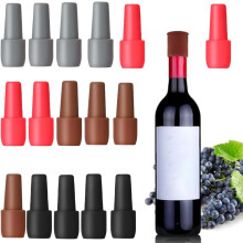 Rolhas de silicone reutilizáveis para vinho – Pacote com 4/8/16 unidades
