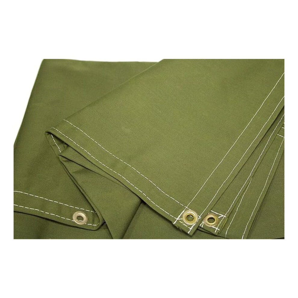Polyester Canvas Tarp 4X5 Ft, 14.5 Oz 9422877376667