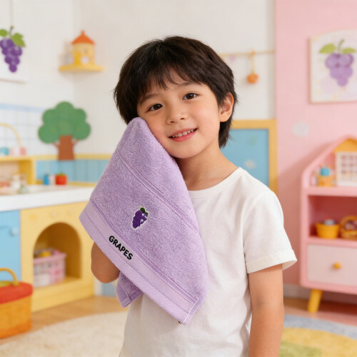 Cotton Towel, White 2