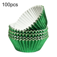 Aluminum Foil Baking Cups, Leak-Proof for Cakes and Desserts, Stackable and Eco-Friendly