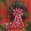 2 rode jute kerstkransstrikken met draad 3