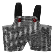 Make Your Own Bear Clothes: Doll Striped Overalls for 10-15cm/ Plush Dolls - Stuffed Animals Clothes - Kawaii Bear Clothing for Dress-Up