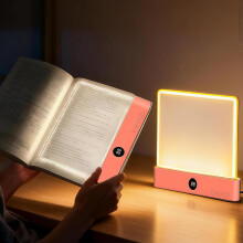 Lampe de lecture LED intelligente – 3 modes de couleur, batterie de 35 heures,