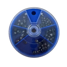 Ice Fishing Tackle Box - 360 Rotating Waterproof Bait Storage Organizer with Compartments, Portable Ice & Raft Fishing Lure Case