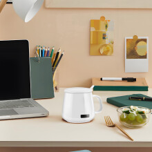 USB-kopjeswarmer met digitaal display en 3 warmtestanden