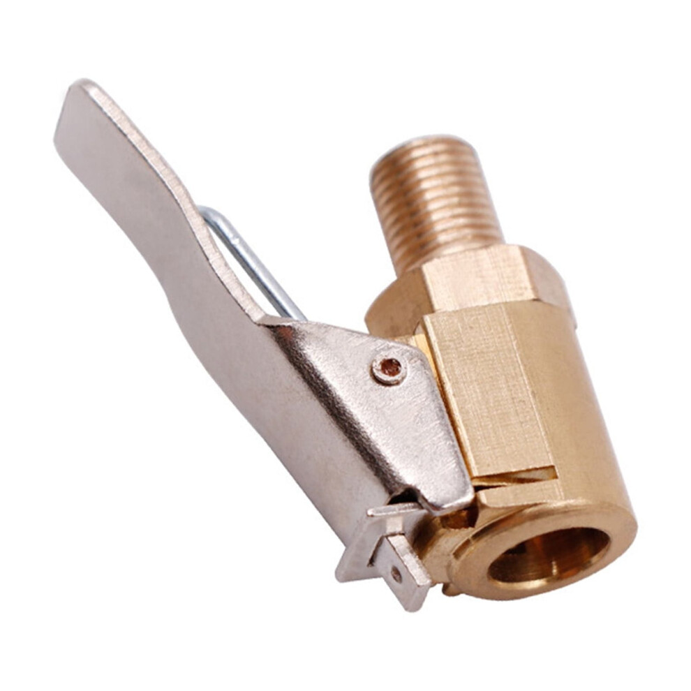 Car Truck Tire Chuck Tyre Valve Air Compressor Inflatable Valve Clip Clamp Connector Nozzle 8Mm 9399596582719