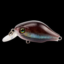 2PC Fishing Lures Jigs 3D Printed 8g Floating Minnow Fat Rock Noise Plastic Fake Fish Hard Bait Blue gray