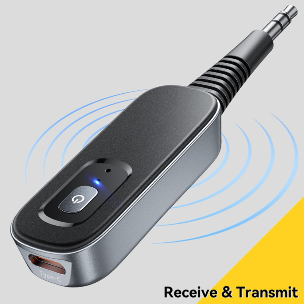 Essager Hands-Free Bluetooth Streaming Audio Kit Receiver For Car Stereo 3.5Mm Aux Input 9399596581705