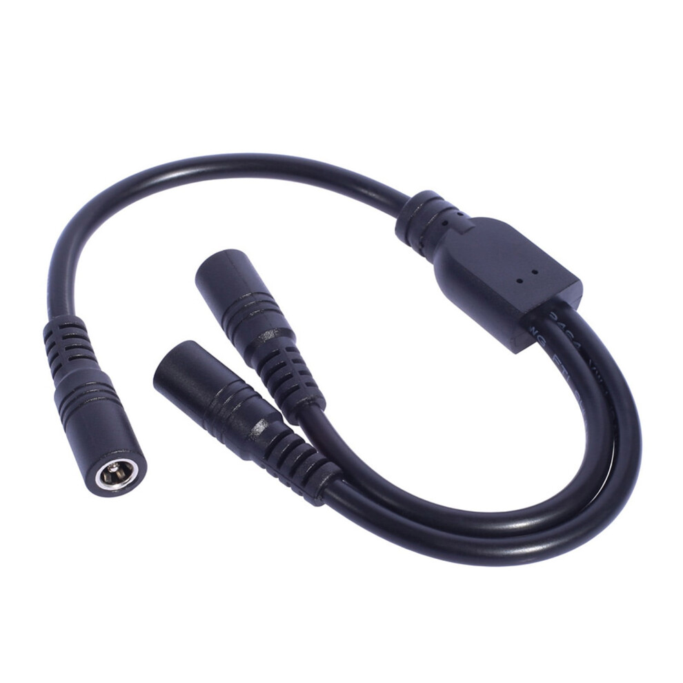 30Cm Dc5521 Y Splitter Power Cable Dc5.5x2.1mm 1Female To 2 Female Extension Power Cord For Cctv Led Light 9399596094120