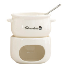 Ceramiczny kubek do fondue na czekoladę i ser, 1 szt.