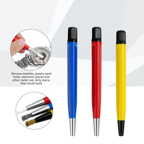 Rust Remove Brush Pen for Watch Repair Rust Coin Cleaning Scratch Brush Pen Rust 1