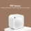 Wireless PIR Motion Sensor Detector ABS, 7m Range, WiFi, App Compatible 8