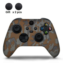 Cás greama silicone Xbox Series S/X le caipíní cnaipe