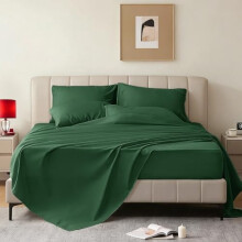 6-teiliges Bettwäscheset für California King-Size-Köche, weicher, kühlender Stoff, 40 cm tief