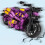 Mini-motorcykellegetøj i legering med pull-back-funktion – 9,5 cm 5