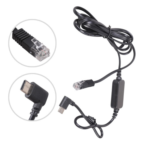 USB-C auf RJ11 12V Adapterkabel, 175 cm 1