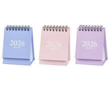 Mini bureaukalender 2026 Maandkalender voor aan de muur 3 stuks