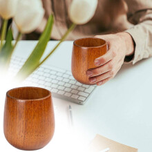 Handcrafted Charred Wooden Whiskey Glass (1-Pack) – Old Fashioned & Bourbon Cup | Unique Gift for Men, Dad, Husband, Friends – Compatible with