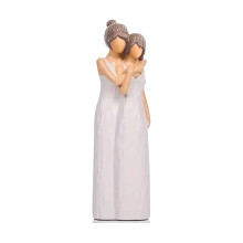 Figurines pour sœurs, cadeaux d'amitié pour meilleures amies, sœur, femmes, figurines de tournesol sculptées et peintes à la main, cadeaux