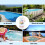 Pooltestremsor 3-i-1 Klor Brom pH Alkalinitet 50 5