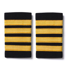2lots Uniform Shoulder Badge Aviation Uniform Epaulet Flight Attendant Epaulet for Personality Patches