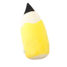 Coussin en peluche en forme de crayon mignon de 48 cm (19 pouces), grand coussin créatif et mignon, idéal pour décorer une salle de lecture ou une