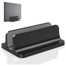 Adjustable Laptop Stand Compatible with Dell & ASUS Gaming Laptops (up to 17.3"), Portable, Black