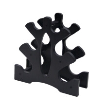 Clearance! Home Decor 3 Tier Dumbbell Rack Storage Stand Space Saving Women Household Men Fitness Weight Rack for Strength Exercise Gym C,23x23cm