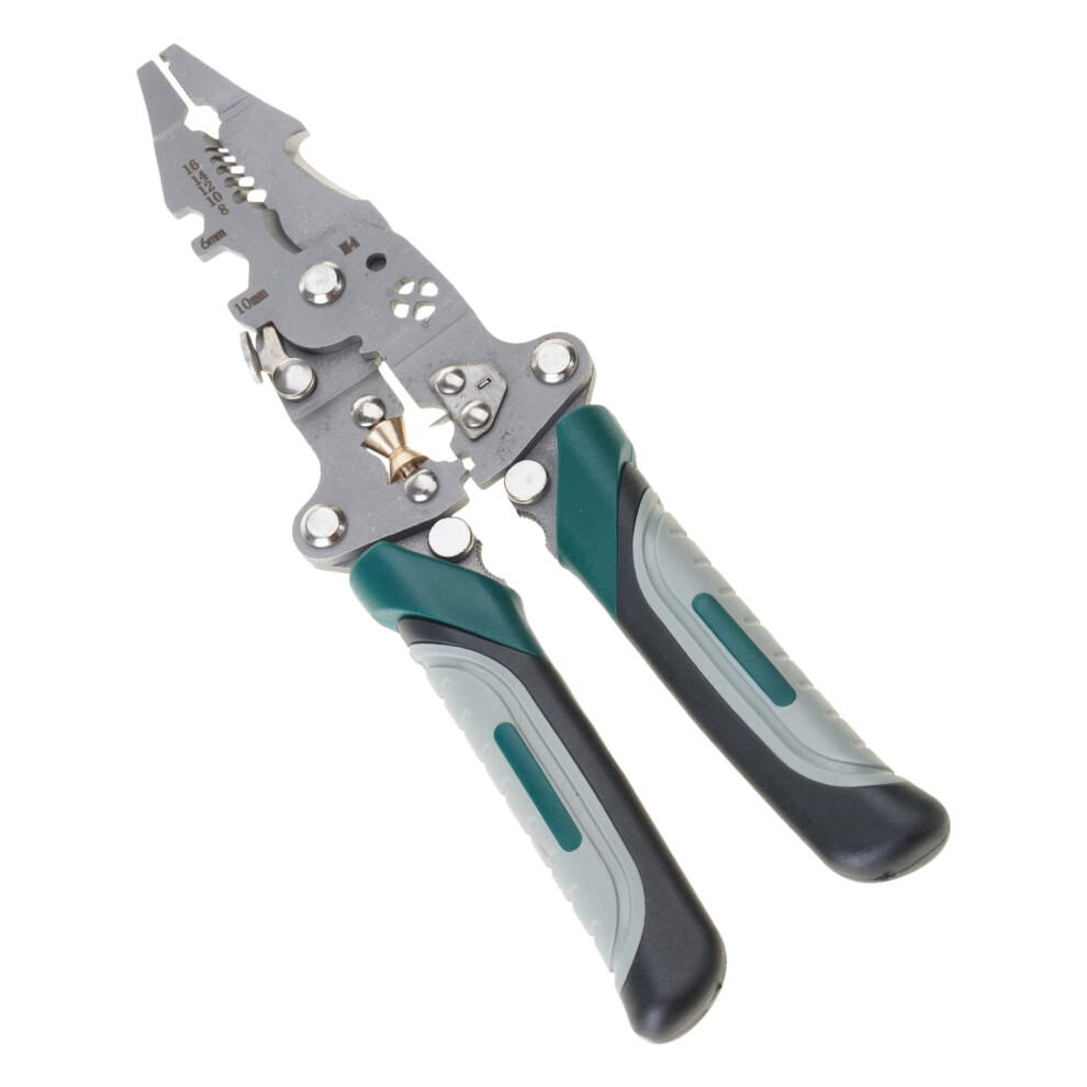 Multifunctional Foldable Wire Stripper Pliers Cutter With Pulley Design For Craft Project And Electrical Installation 9181073323348