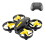 2.4GHz RC Drone με τετρακόπτερο RC Mini Drone με ρυθμιζόμενη ταχύτητα, αισθητήρας κύλισης 360 1