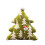 Weihnachtsbaum-Plüschkissen, 50 cm, Grün 2