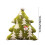 Weihnachtsbaum-Plüschkissen, 50 cm, Grün 3