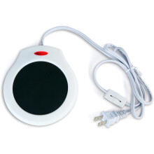 Elektrische mokkenwarmer voor koffie, thee en kaarsen – 2 stuks, wit